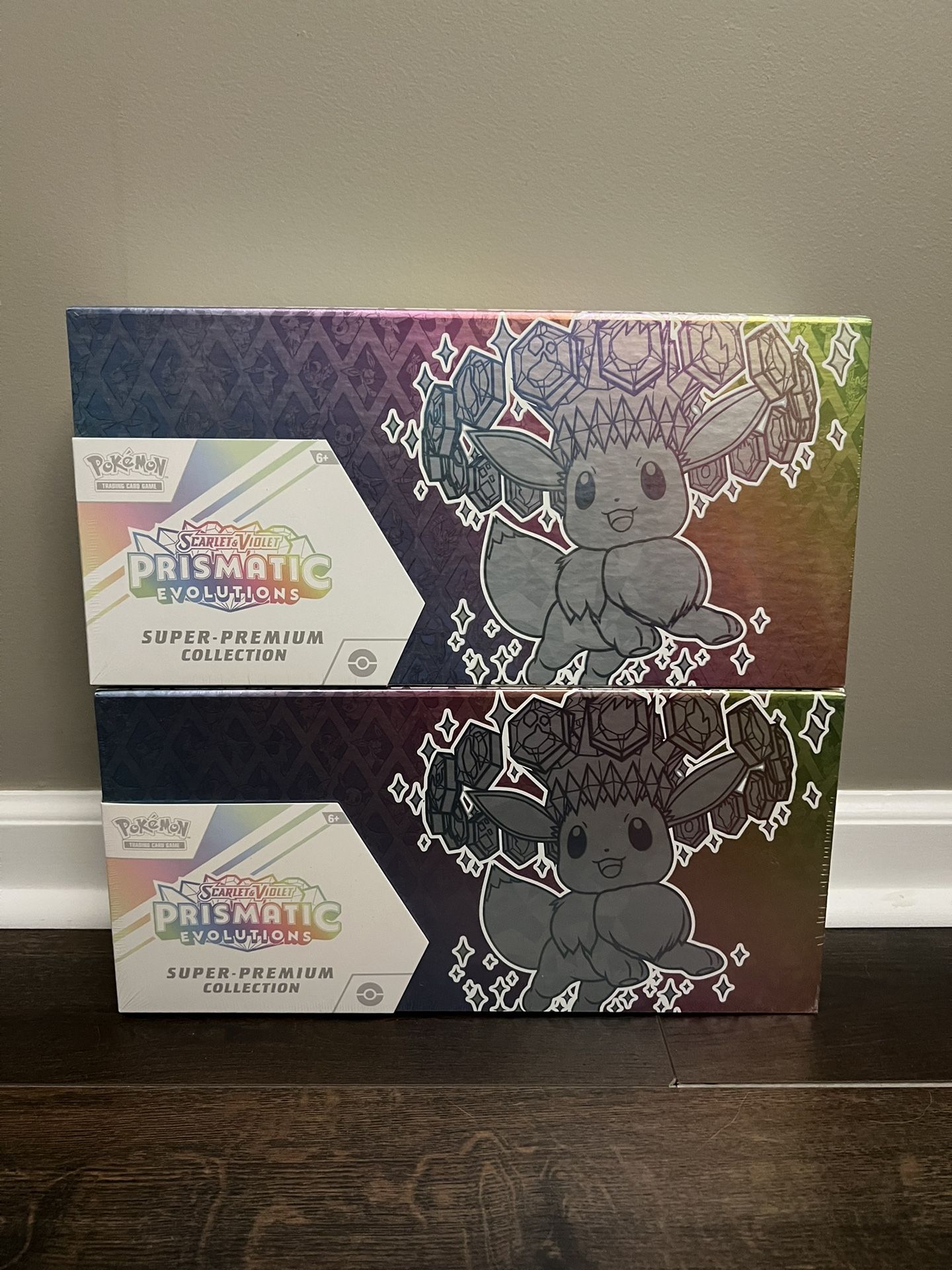 Pokemon Trading Card Games Prismatic Evolutions Super Premium Collection Box NEW