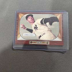 Joe DiMaggio baseball card