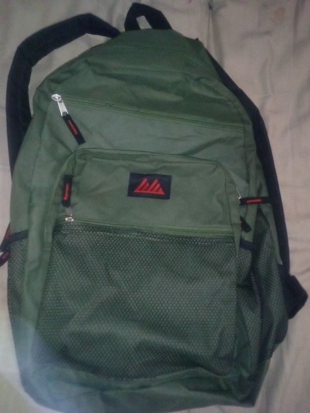 Green Backpack 