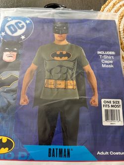Batman Adult Costume Set – One Size