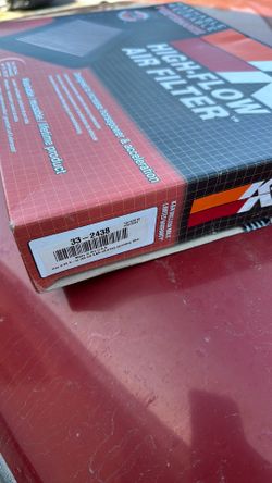 K&n air filter