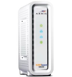 ARRIS SURFboard SB8200 DOCSIS 3.1 Multi‑Gig Cable Modem | 2 -1Gbps Ethernet Ports | Works with Xfinity, Cox, Spectrum
