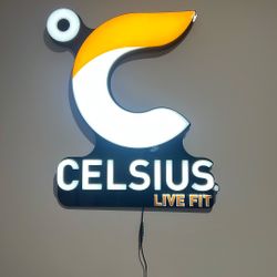 Celsius Neon LED light 