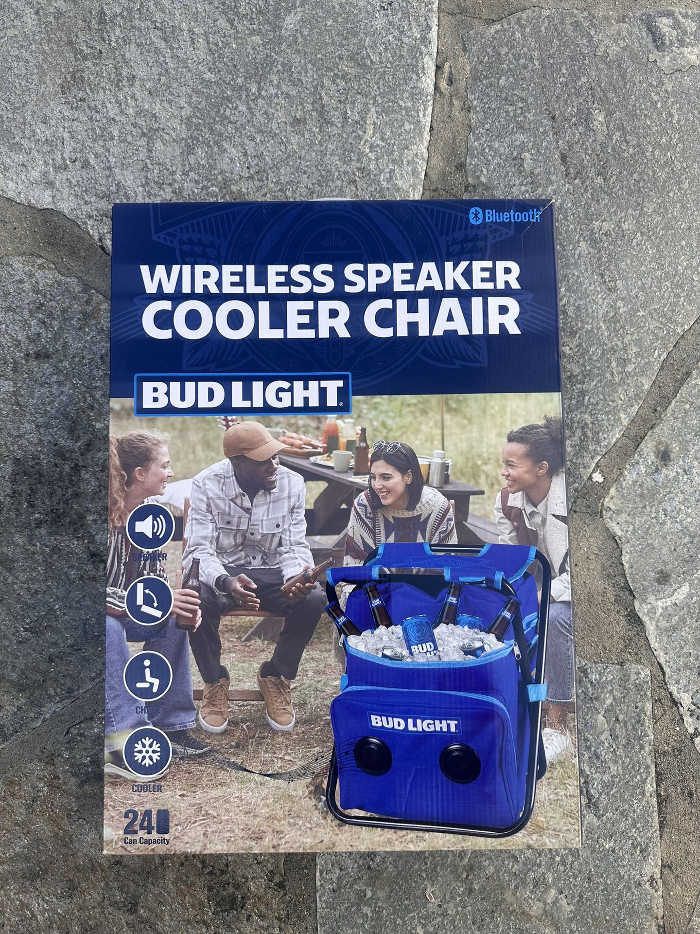 Bud Light Cooler/chair Speaker