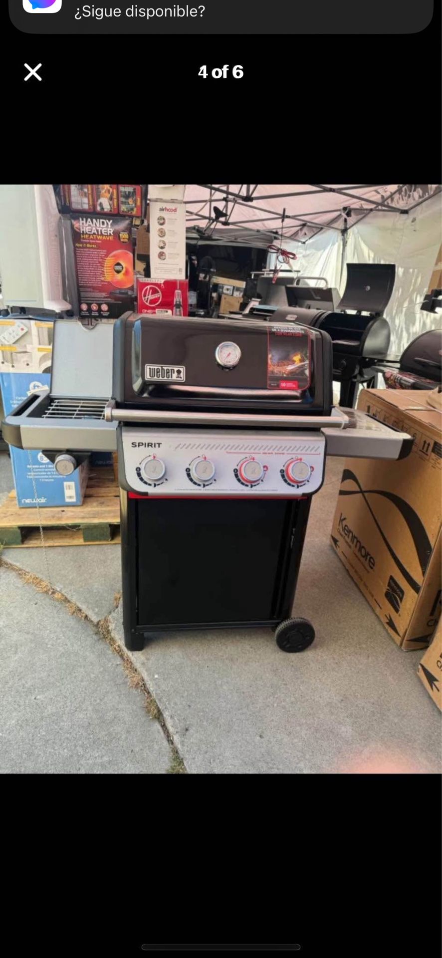 Weber Spirit E 435 Burner Liquid Propane Gas Grill in