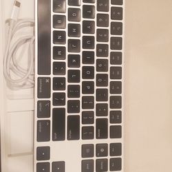 The Apple Magic Keyboard with Touch ID and Numeric Keypad (Model A2520)