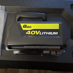 BRAND NEW 40v 6ah Battery