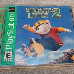 Playstation 1 Stuart Little 2 Mouse Video Game Vintage 