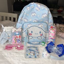 Sanrio Backpack Bundles With Accessories 