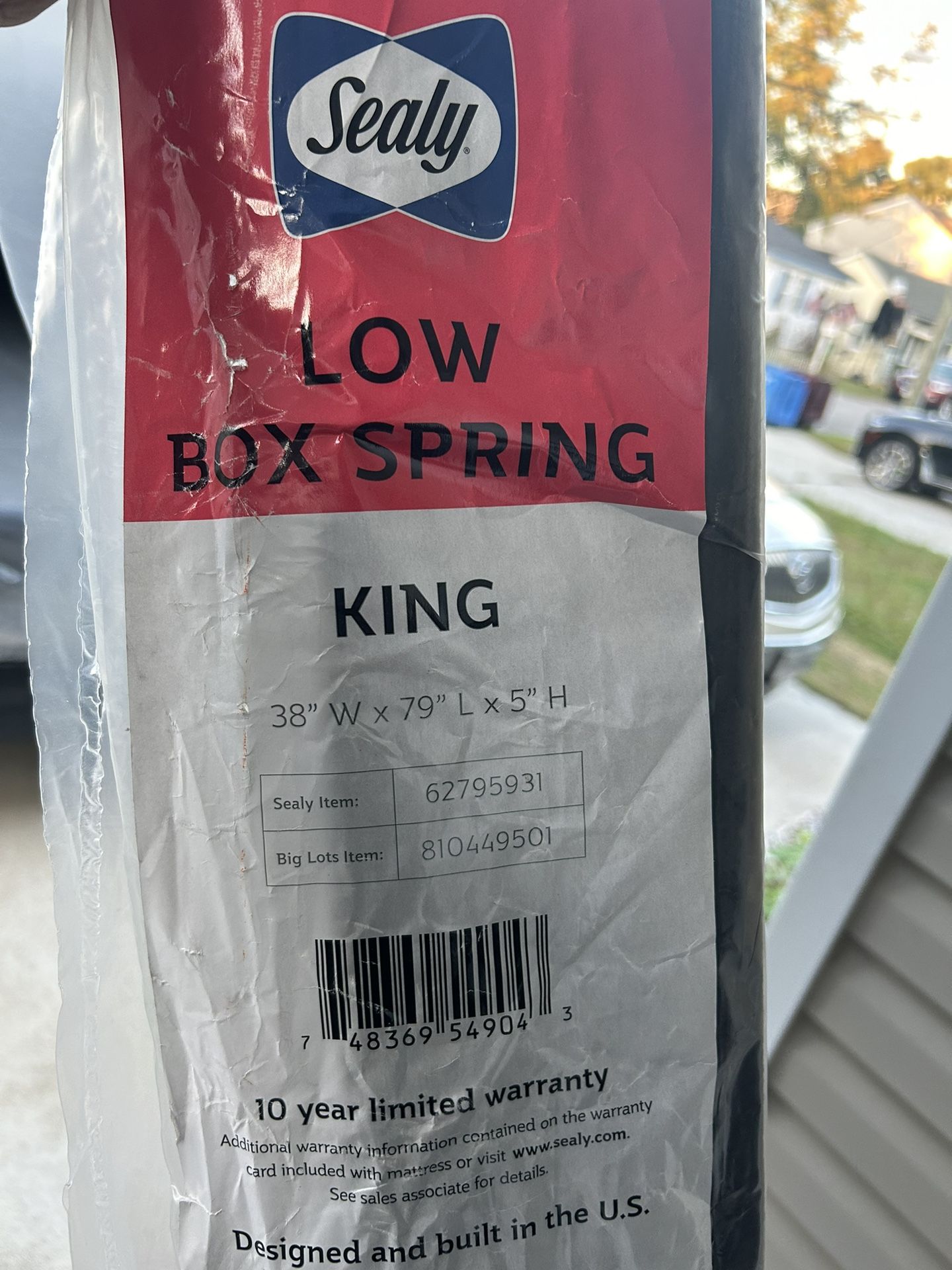 Brand New Box Spring Twin Only 1 Box Spring No Pair