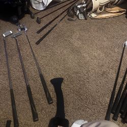 Clubs , Vintage Ping Golf bag Included