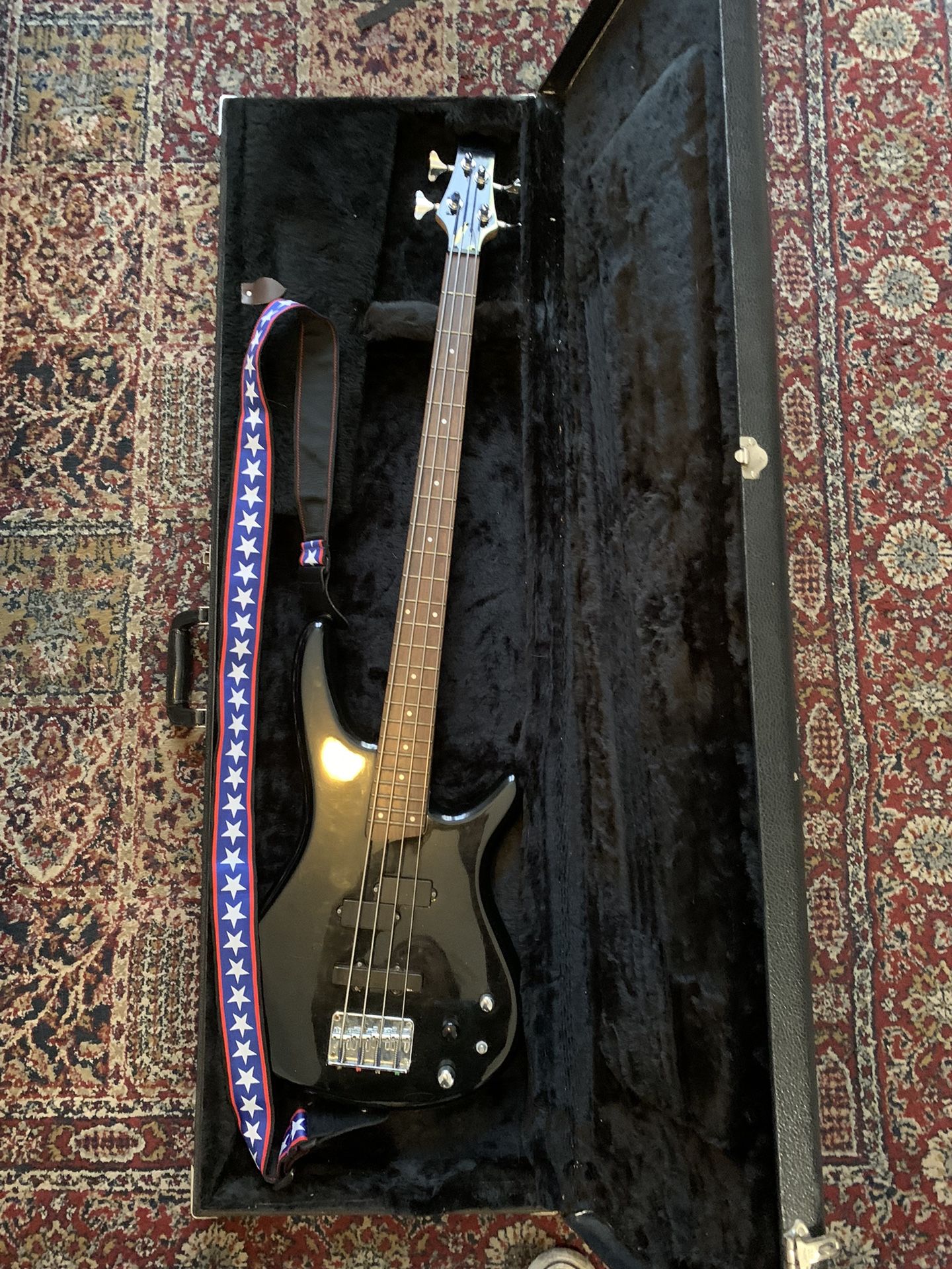 Ibanez Bass With Case