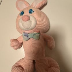 Vintage Fisher-Price 1994 cozy cozy, thermal pink bunny shipping available