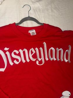 Linda, authentic Disney Store sweatshirt, red color, the sweatshirt fits a size 2XL, brand new