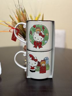 Hello Kitty Christmas Mugs
