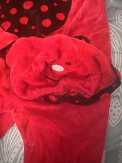 Ladybug costume size and pictures. Adorable.