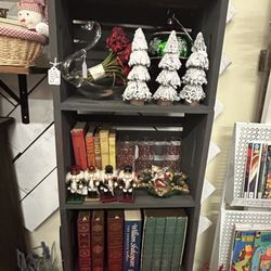 Unique Vintage Storage Crate Shelf - Painted & Attached 