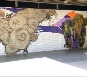 Mural for school