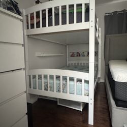 Twin Over Twin Bunk Beds 