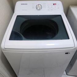 Samsung washer and dryer set.
