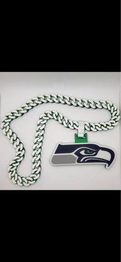 Seattle Seahawks Hype Chain/ Seahawks/ Necklace/ NF/ Football/ Sports/ Necklace