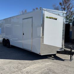 Hook & Line 8.5 x 24 Enclosed Trailer 10k
