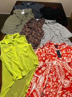 Women’s Casual Tops & Blouses Bundle (7 Pieces)