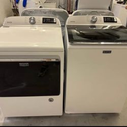 🌟 MATCHING MAYTAG W&D SET (LARGE CAPACITY 