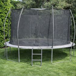 16’ Gray trampoline