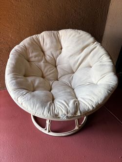 Papasan Chair with Cushion
