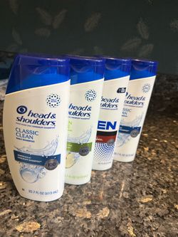 Head  & shoulders (4x$20)