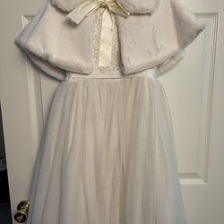 Flower Girl Dress Size 8 - Davids Bridal 