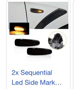 evo x 2008-2016 side sequential led lights