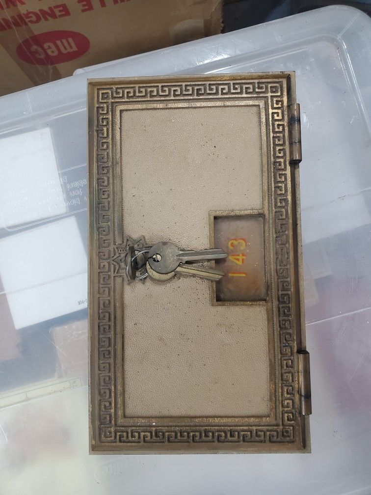 Post Office Box Door