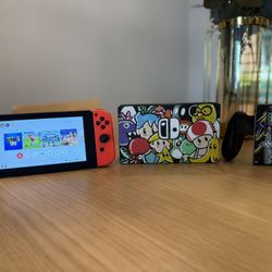Switch Two With Custom Painted Dock 