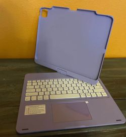 New iPad Pro 13” Hard Case With Trackpad. Lavender
