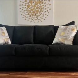 Black couch