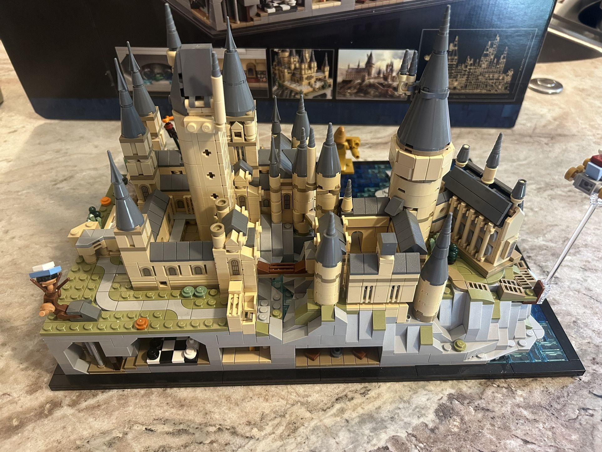Harry Potter Castle Lego set Used Once