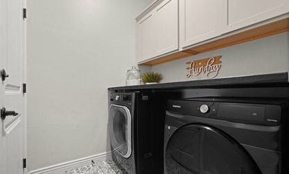 Washer and dryer