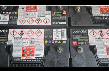 From group-31 used as a new battery for truck, 3-month warranty.