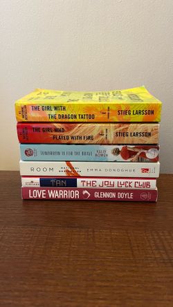 Best Seller Paperback Books - $5 Each/Discount for Multiples