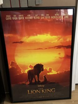 Disney Lion king Movie Poster