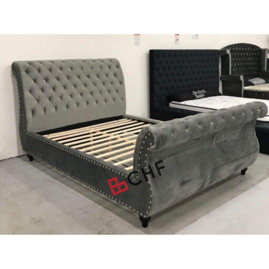 Queen Or King Size Bed Frame  // Mattress Sold Separately 
