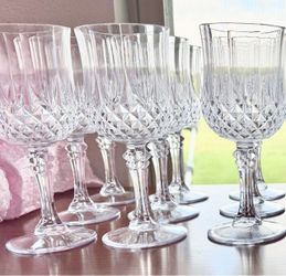 Set of 54 Acrylic Wine Glasses