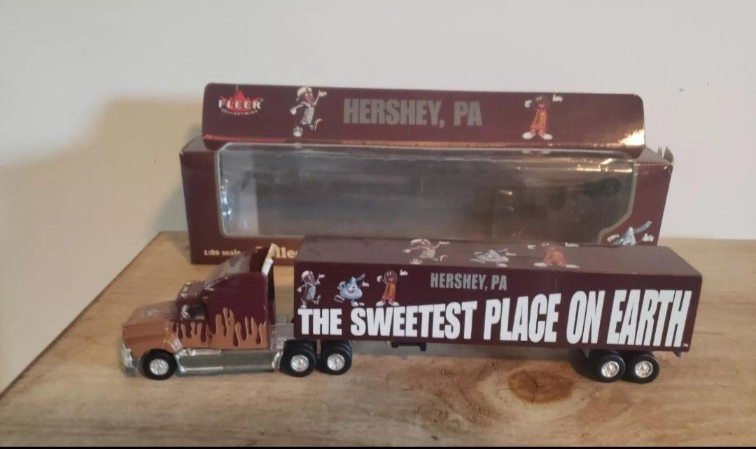 Tractor Trailer Collectible 1/80 Scale Hershey Pa The Sweetest Place On Earth