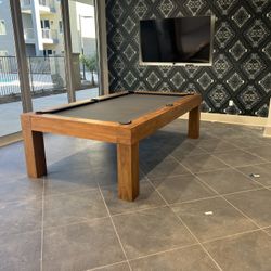 Gently Used Modern Pool Table Pottery Barn Style Look
