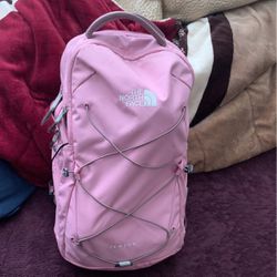 Pink Northface Backpack