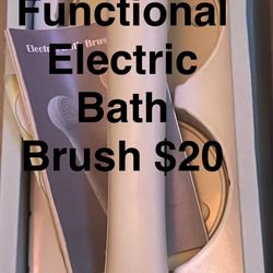  Bath Brush NEW Electric 
