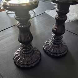 Candle Holders Black