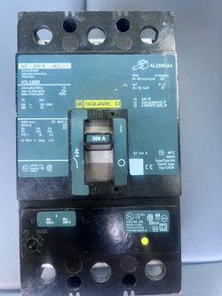 Square D 3 pole 200amp KCL34200